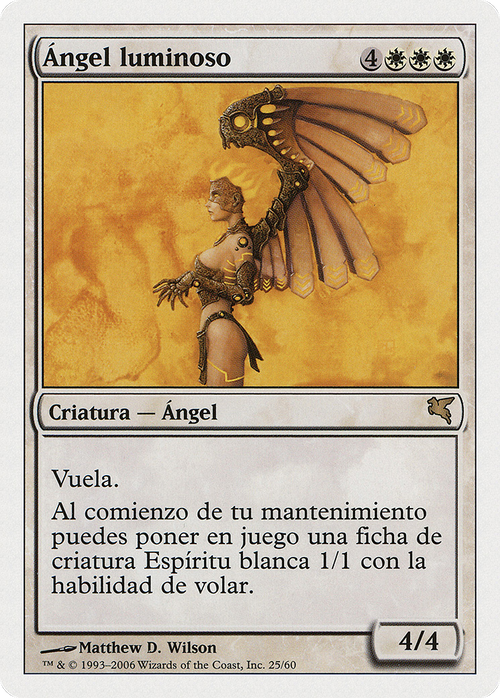 Luminous Angel (French) - "Ange lumineux" (PSAL-G25) - Salvat 2005