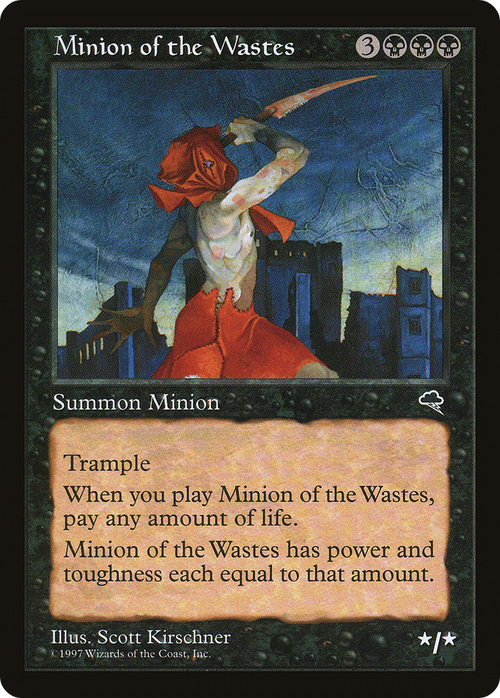 Minion of the Wastes (TMP-146) - Tempest