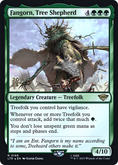 Fangorn, Tree Shepherd (PRE-166) - Tales of Middle-earth Promos Foil