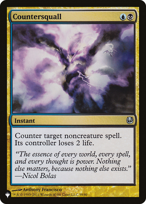 Countersquall (LIST-DDH-59) - The List