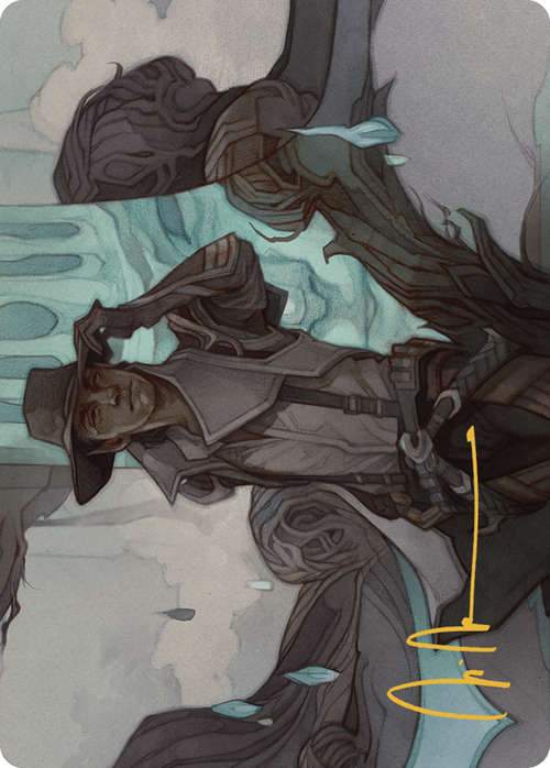 Kellan Joins Up // Kellan Joins Up (AOTJ-023) - Outlaws of Thunder Junction Art Series (Borderless) Foil