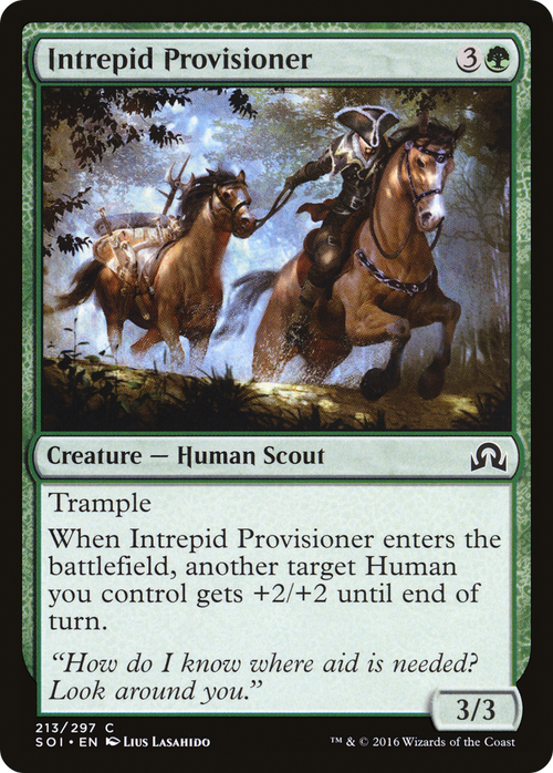 Intrepid Provisioner (SOI-213) - Shadows over Innistrad
