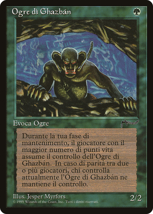 Ghazban Ogre (Italian) "Ogre di Ghazban" (REN-) - Rinascimento