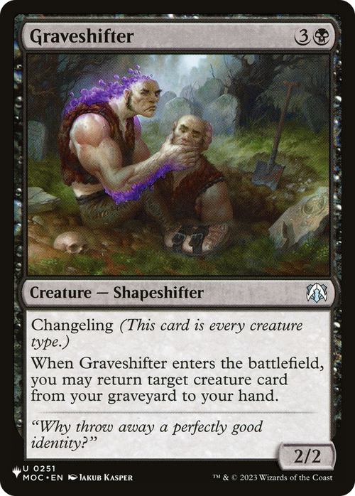 Graveshifter (LIST-MOC-251) - The List