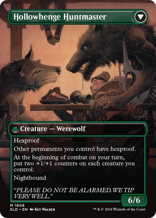 Avabruck Caretaker (SLD-1608) - Secret Lair Drop (Borderless) Foil