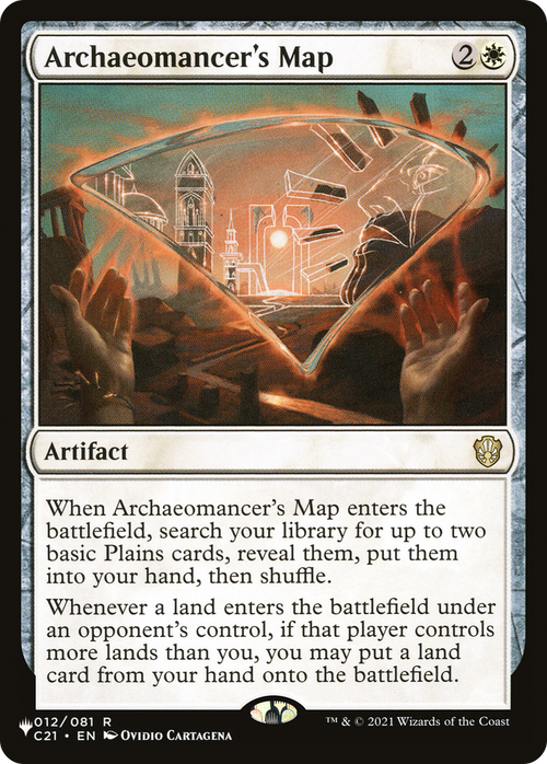 Archaeomancer's Map (LIST-012/081) - The List