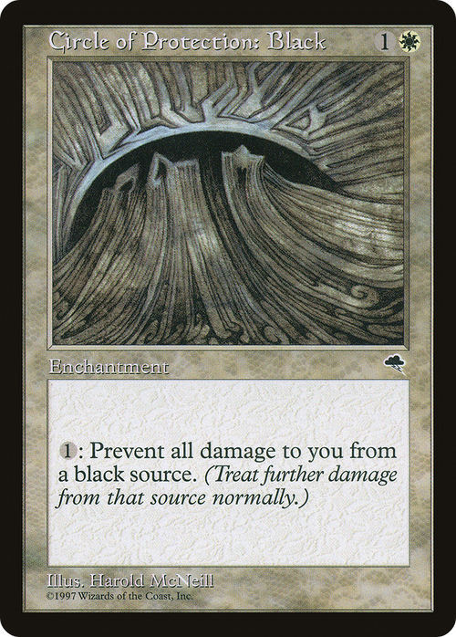 Circle of Protection: Black (TMP-008) - Tempest