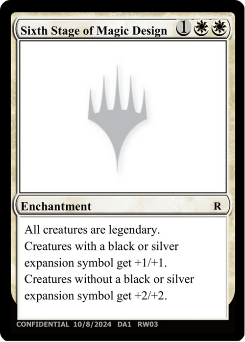 Sixth Stage of Magic Design (UNK-RW03H) - Unknown Event