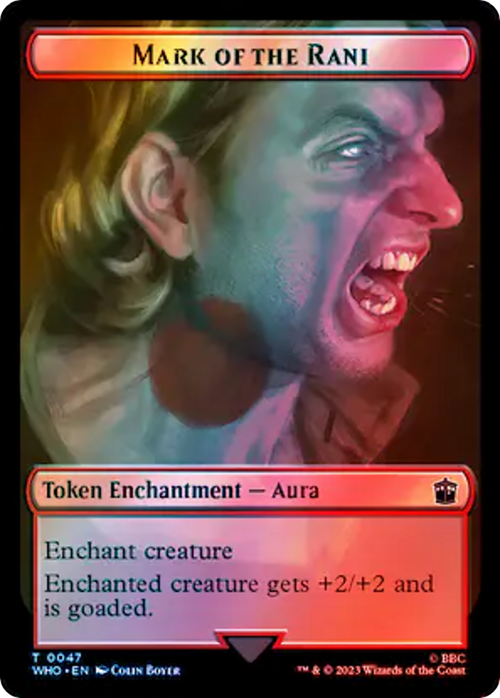 Mark of the Rani (TWHO-047) - Doctor Who Tokens Foil