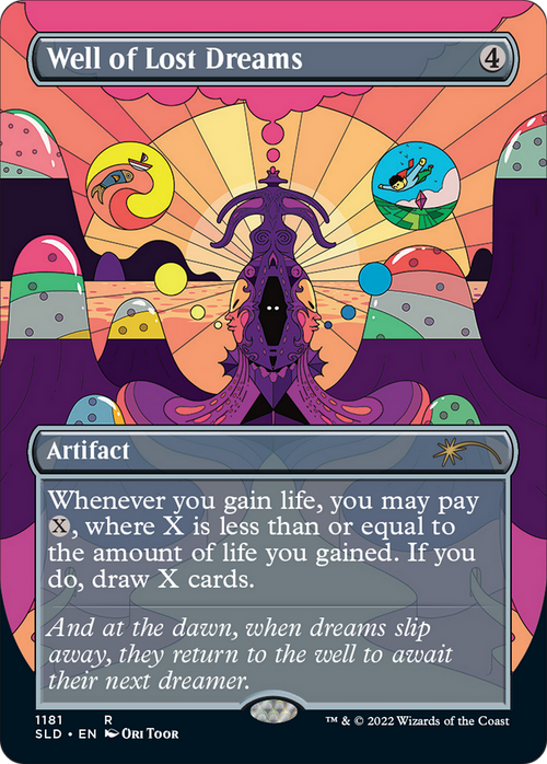 Well of Lost Dreams (1181) (SLD-1181) - Secret Lair Drop (Borderless)