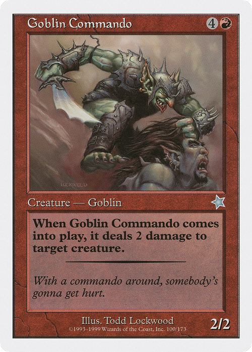 Goblin Commando (S99-100) - Starter 1999