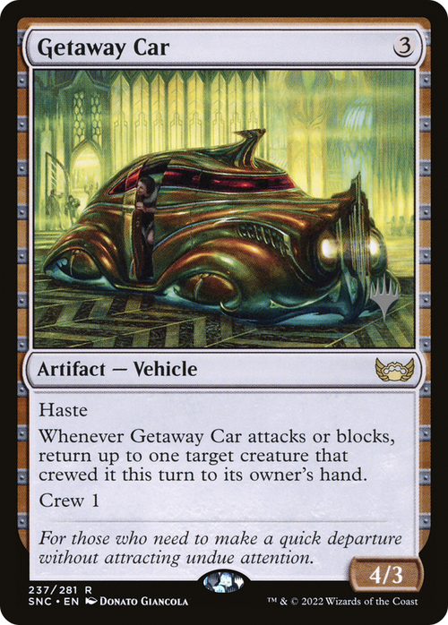 Getaway Car (PPSNC-237) - Streets of New Capenna Promos
