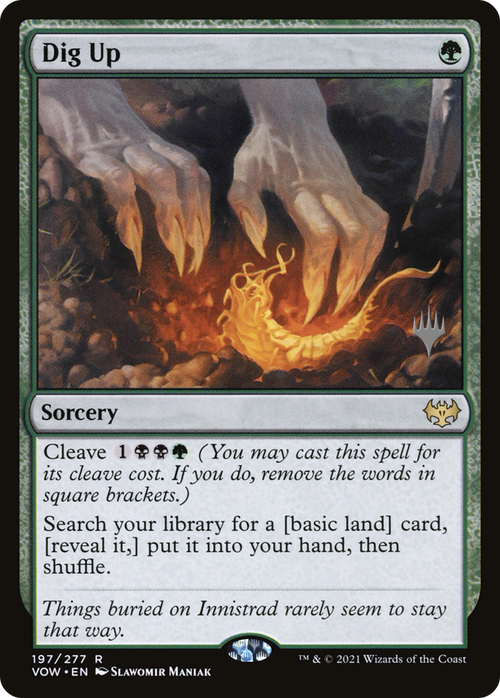 Dig Up (PPDMU-197) - Innistrad: Crimson Vow Promos
