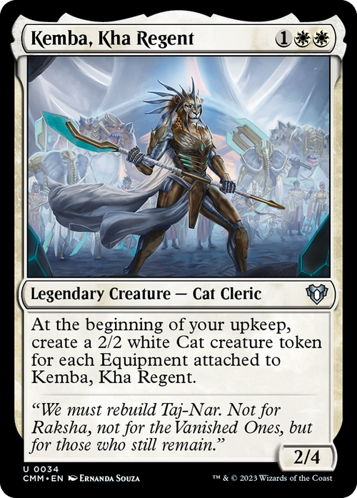 Kemba, Kha Regent (CMM-034) - Commander Masters Foil
