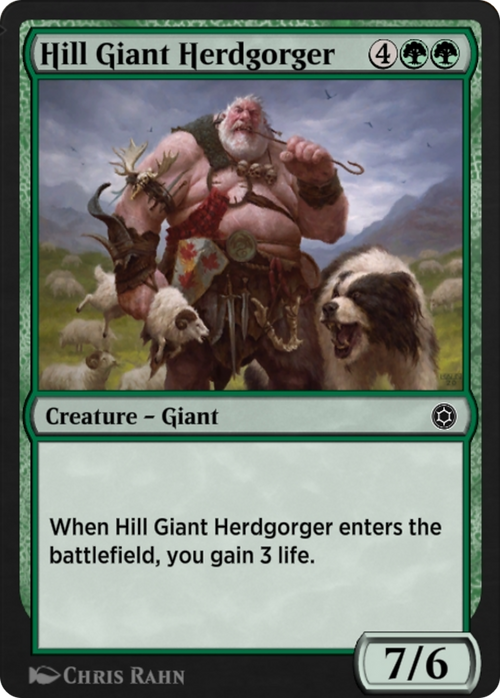 Hill Giant Herdgorger (HBG-213) - Alchemy Horizons: Baldur's Gate