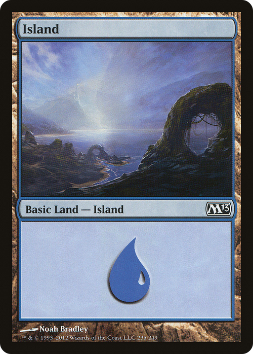 Island (235) (M13-235) - Magic 2013
