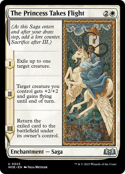 The Princess Takes Flight (WOE-023) - Wilds of Eldraine