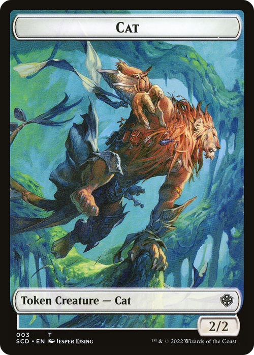 Cat (TSCD-003) - Starter Commander Deck Tokens