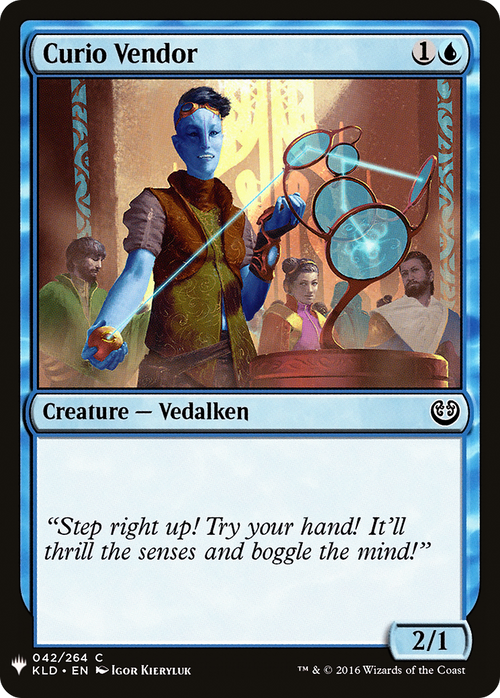 Curio Vendor (LIST-KLD-42) - The List