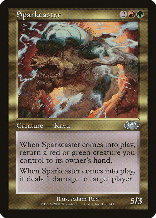 Sparkcaster (PLS-126) - Planeshift Foil