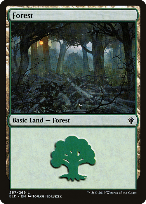 Forest (267) (ELD-267) - Throne of Eldraine