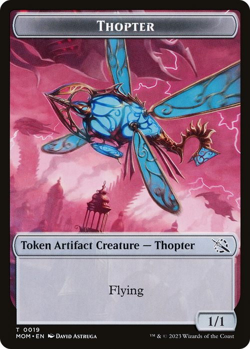 Thopter (TMOM-019) - March of the Machine Tokens Foil