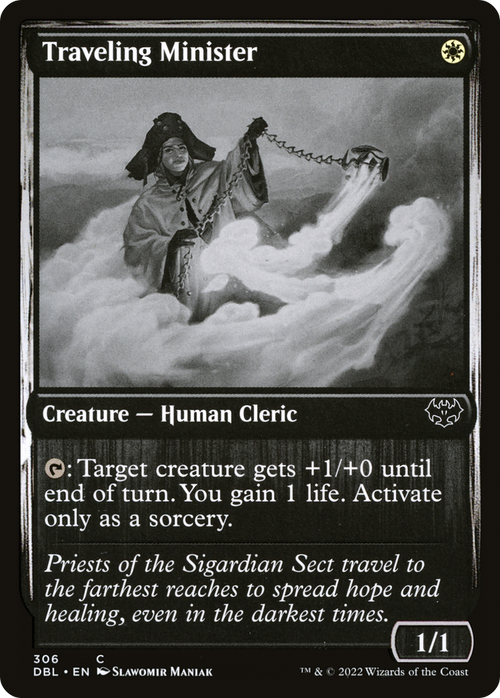 Traveling Minister (DBL-306) - Innistrad: Double Feature Foil