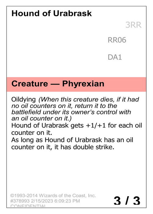 Hound of Urabrask (UNK-) - Unknown Event
