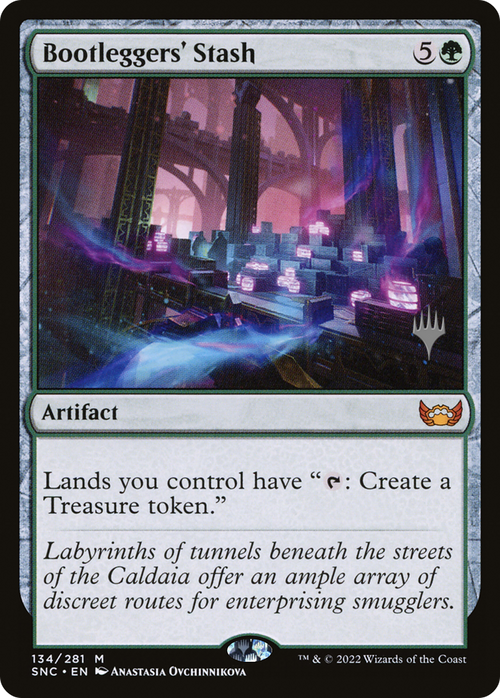 Bootleggers' Stash (PPSNC-134) - Streets of New Capenna Promos Foil