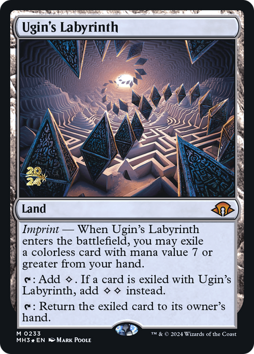 Ugin's Labyrinth (PRE-233) - Modern Horizons 3 Promos Foil