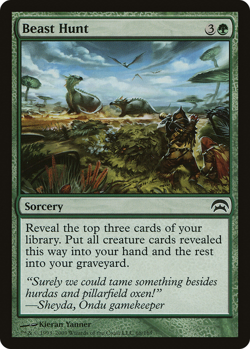 Beast Hunt (HOP-068) - Planechase