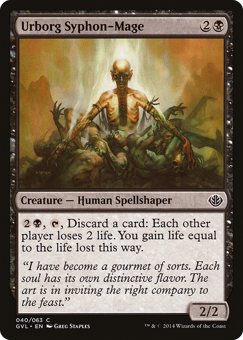 Urborg Syphon-Mage (DD3-) - Duel Decks Anthology: Garruk vs. Liliana