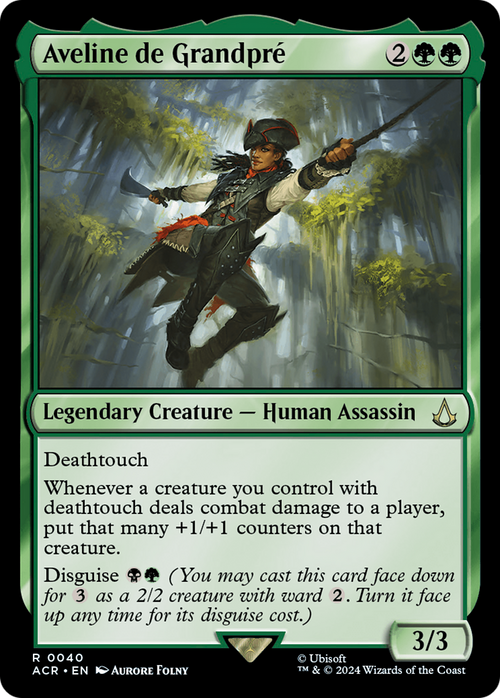 Aveline de Grandpre (ACR-040) - Assassin's Creed Foil
