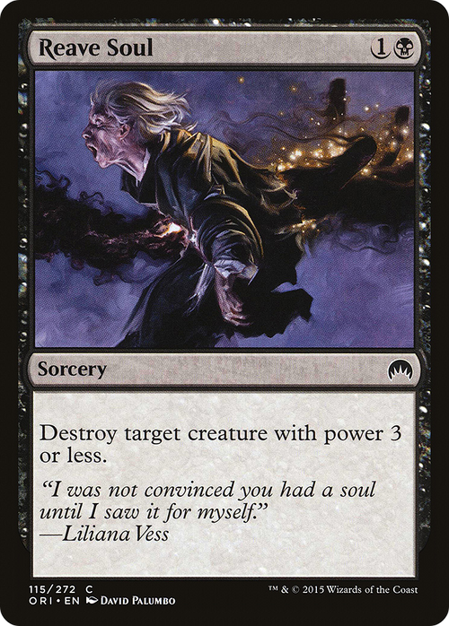 Reave Soul (ORI-115) - Magic Origins