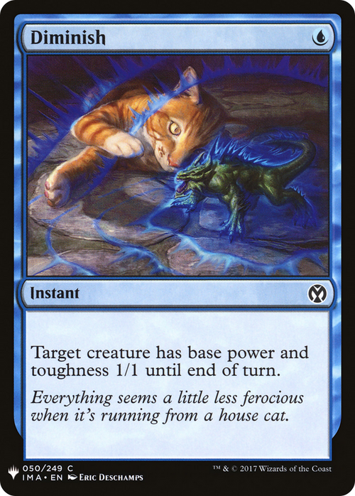 Diminish (LIST-IMA-50) - The List