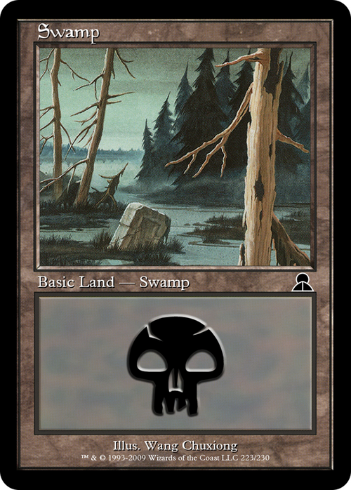 Swamp (ME3-223) - Masters Edition III Foil