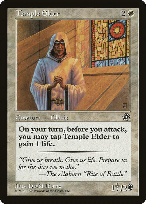 Temple Elder (P02-) - Portal Second Age