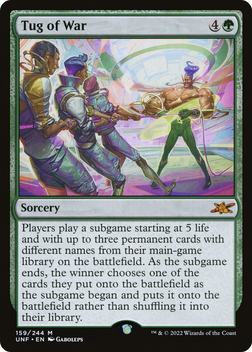 Tug of War (UNF-159) - Unfinity Foil