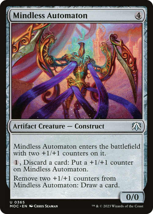 Mindless Automaton (MOC-365) - March of the Machine Commander