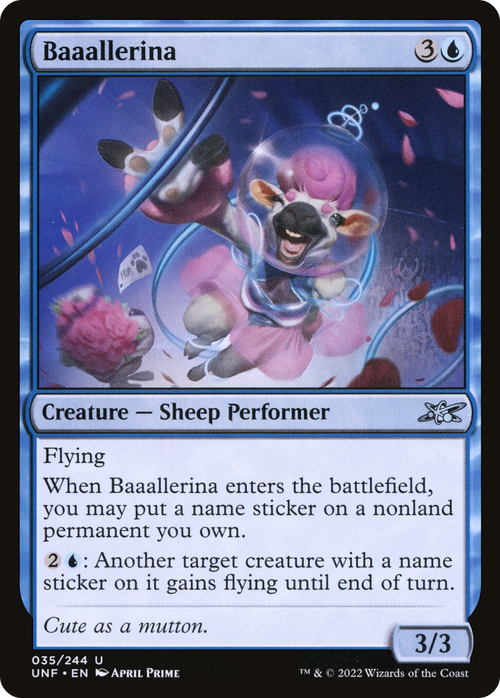 Baaallerina (UNF-035) - Unfinity Foil