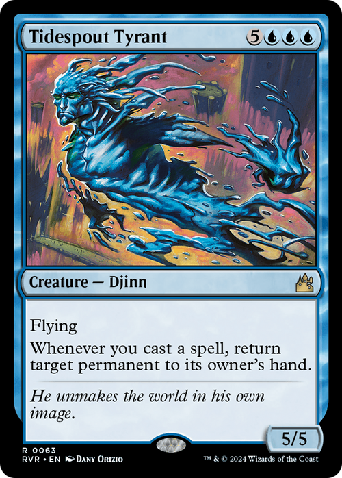 Tidespout Tyrant (RVR-063) - Ravnica Remastered Foil