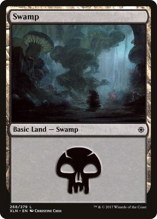 Swamp (268) (XLN-268) - Ixalan Foil