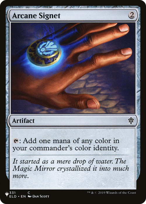 Arcane Signet (ELD) (LIST-331) - The List