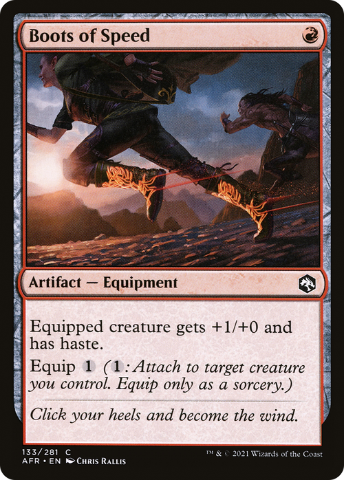 Boots of Speed (AFR-133) - Adventures in the Forgotten Realms Foil