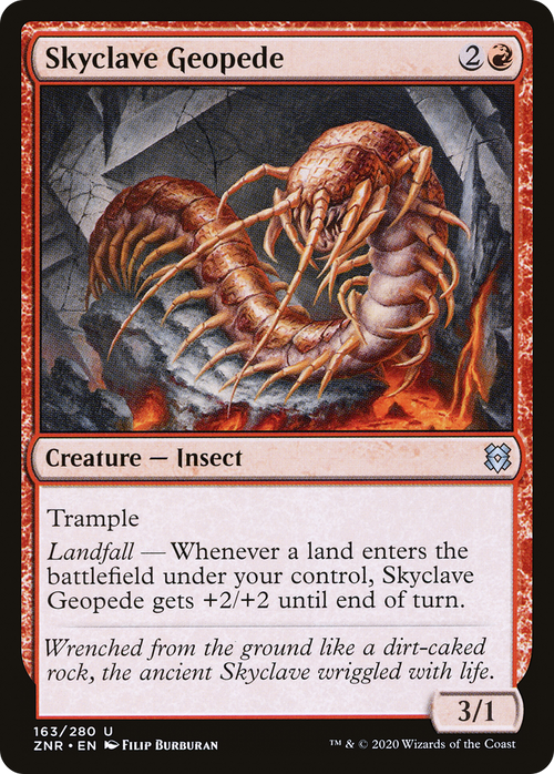 Skyclave Geopede (ZNR-163) - Zendikar Rising