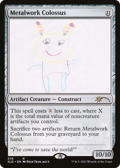 Metalwork Colossus (378) (SLD-378) - Secret Lair Drop Foil