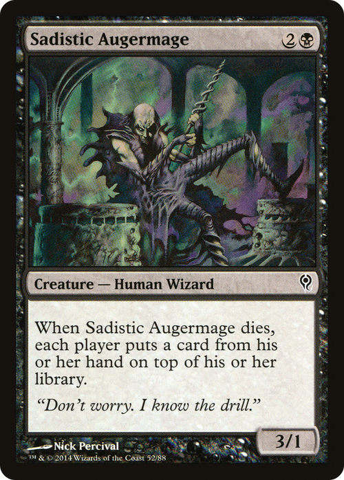 Sadistic Augermage (DDM-052) - Duel Decks: Jace vs. Vraska