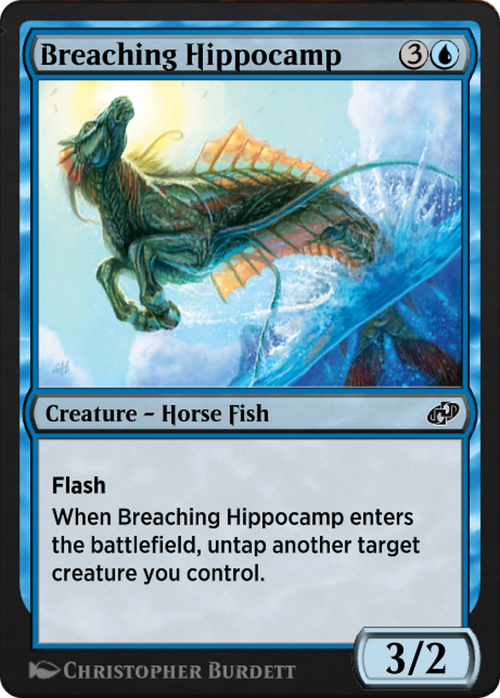 Breaching Hippocamp (J21-170) - Jumpstart: Historic Horizons