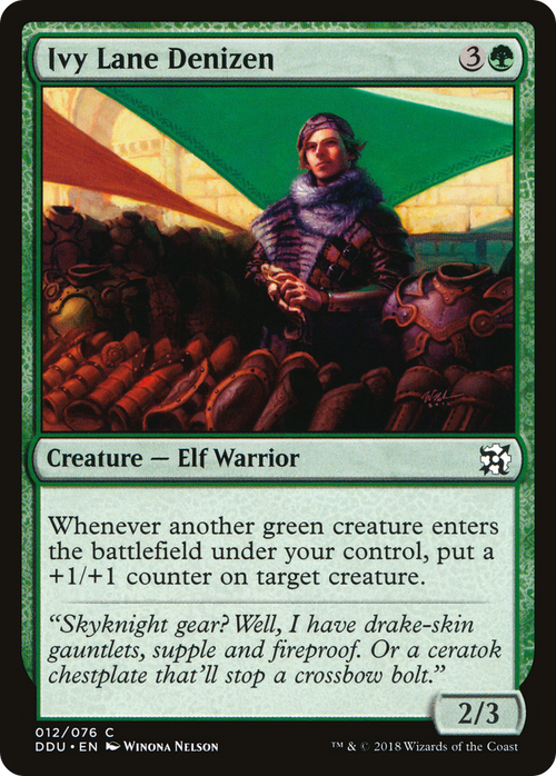 Ivy Lane Denizen (DDU-012) - Duel Decks: Elves vs. Inventors