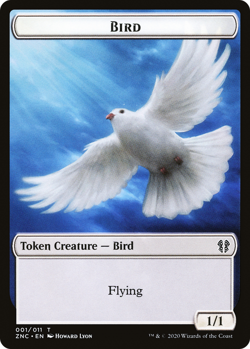 Bird (TZNC-001) - Zendikar Rising Commander Tokens